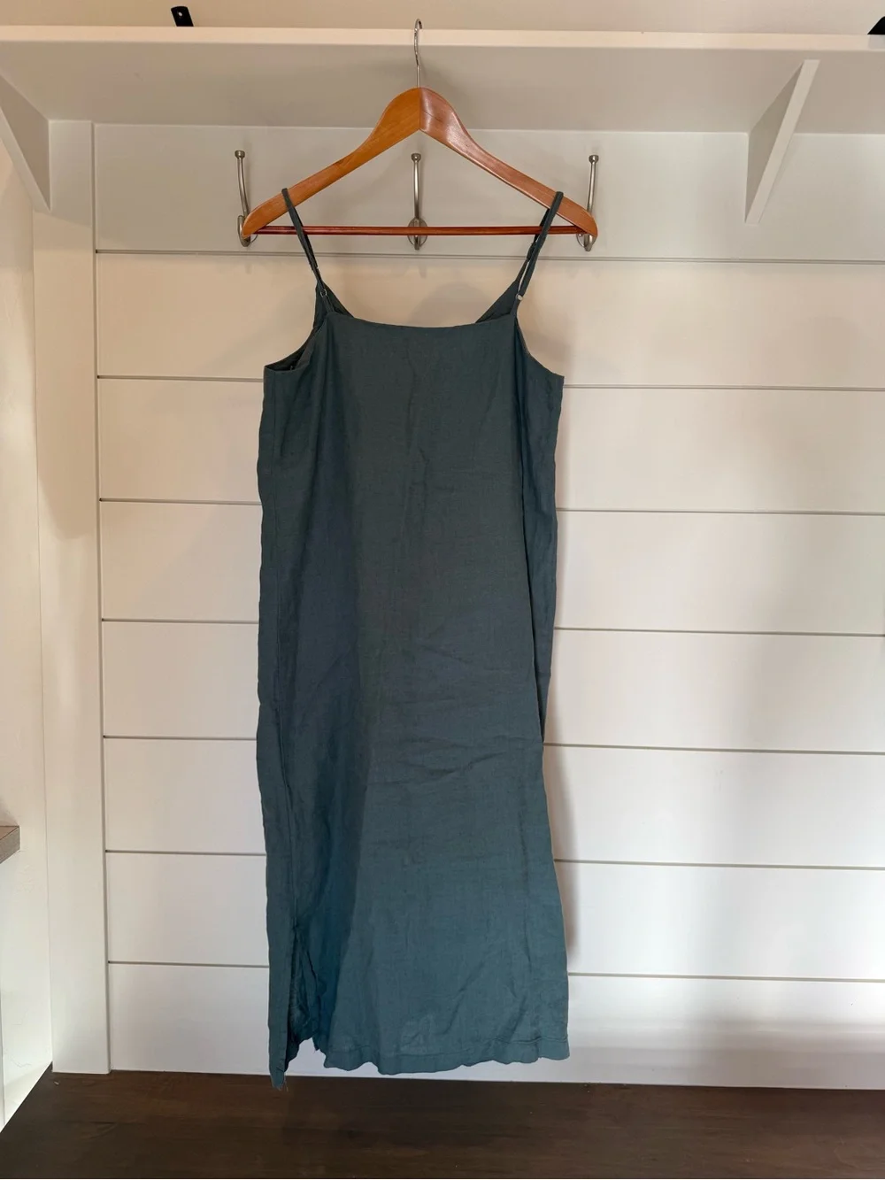 Threads by Bed Threads Linen Maxi Slip Dress Small - Picture 2 of 7
